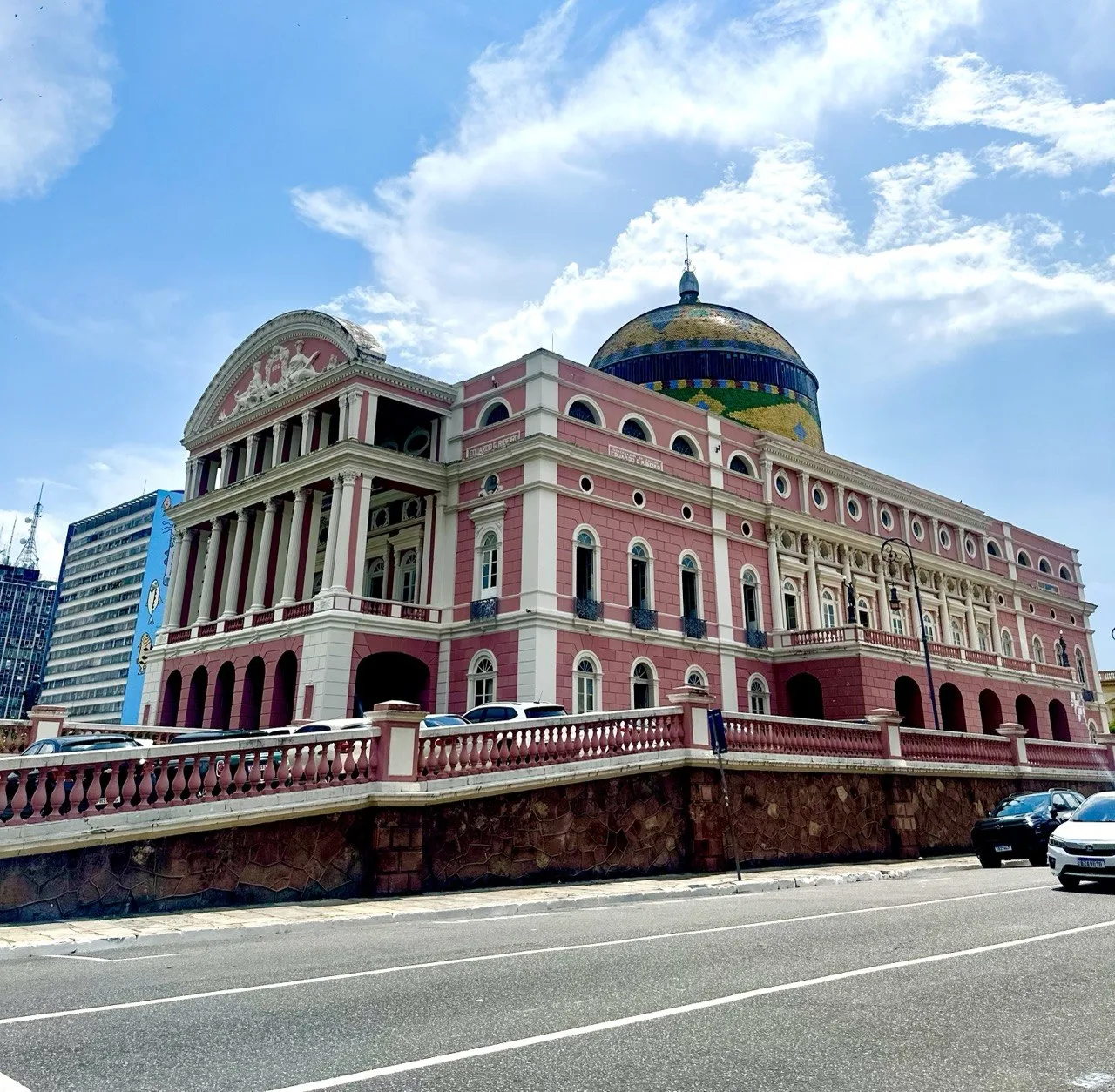 Vista aérea de Manaus — atendimento Logiin em toda a cidade